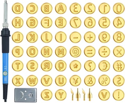 Houtbrand Gereedschap - Gravure Pen - Creatief Graveren - Instelbare Temperatuur - Complete Set - Zwart