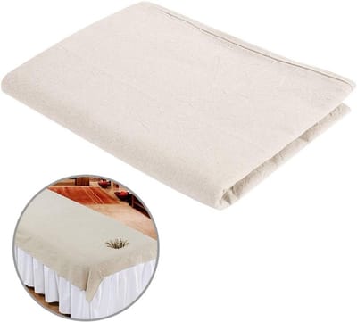 Massagebank voor Schoonheidssalon met Ademend Gezichtsgat - Zachte Katoenen Bedcover in 8 Kleuren voor Comfort en Ontspanning