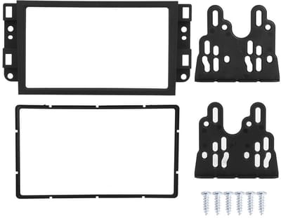 Dailygoods- Fascia Panel - Auto DVD Stereo Radio Beugel - 2 DIN Radio DVD Speler - Hoogwaardige Kunststof - Past voor Aveo/Captiva - Autoradio