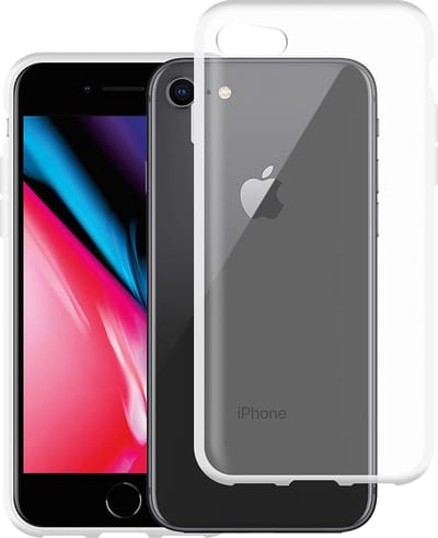 Cazy hoesje geschikt voor iPhone 8 Hoesje Siliconen - Flexibele Case - Transparant