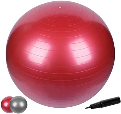 Unyqoos® Veilige en Milieuvriendelijke Gymnastiekbal van 65 cm voor Thuisgebruik, Kantoor en Fitnessstudio