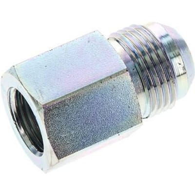 JIC Verloopnippel G1/2'' Binnendraad X UN 1-1/16''-12 Buitendraad Staal 210bar
