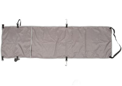 Dailygoods- Voetensteun Ergonomisch - Vliegtuigvoetsteun - Hangmatbelegger - Verstelbaar - Lichtgewicht - Polyester 141 x 41 cm - Hangmat