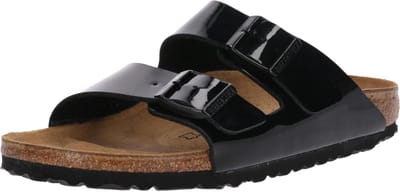 Birkenstock - Arizona Zwart Patent Smal Voetbed - Maat 41