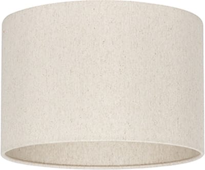 Uniqq Lampenkap  stof beige transparant Ø 40 cm - 30 cm hoog