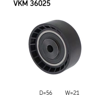 Rondsel/geleiderpoelie, V-riem SKF VKM 36025
