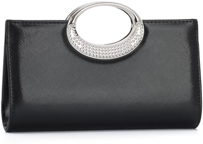 Dailygoods - LHHMZ Gouden clutch voor dames, gouden handtas, modieuze PU-lederen handtas voor bruiloft, cocktail of prom