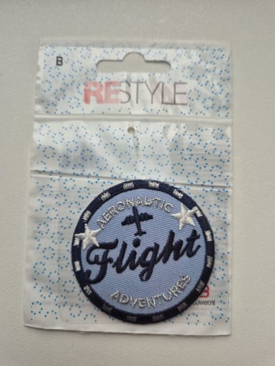 Restyle strijkapplicatie 'flight'