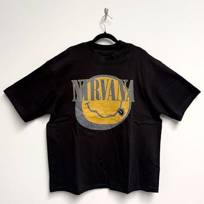 Nirvana - Evergreen Heren T-shirt - S - Zwart