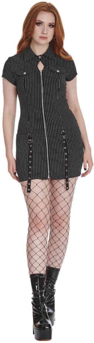Banned - Ambrosia Korte jurk - XS - Zwart