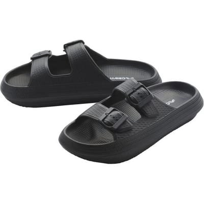 CRIVIT Dames badslippers (Zwart, 36/37)