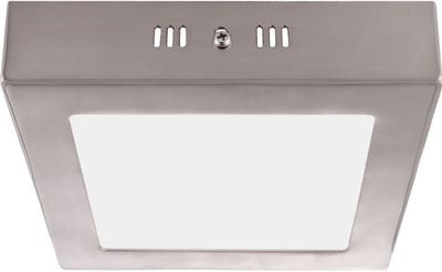 Design LED plafondlamp woonkamer slaapkamer lamp zilver gesatineerd glas Globo 49217