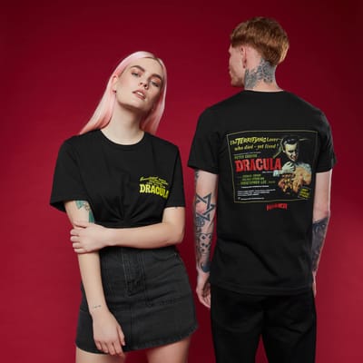 Hammer Dracula 1 t-shirt - Zwart - S