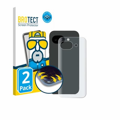 BROTECT - Screenprotector voor Google Pixel 10a (Achterkant) - Folie Beschermfolie matte volledig dekking 2 Stuks