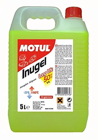 Koelvloeistof Langdurige Bescherming - 50% Antivries (-35ºC) 5L