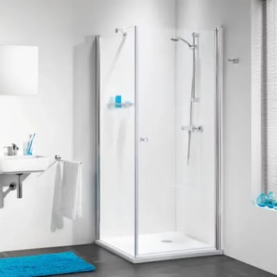 Sealskin 105 Draaideur Met Zijwand 900x900mm | 6mm Helder Veiligheidsglas