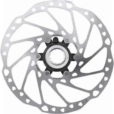 Shimano Remschijf Rt-em600 203 Mm Rvs Center-lock Zilver