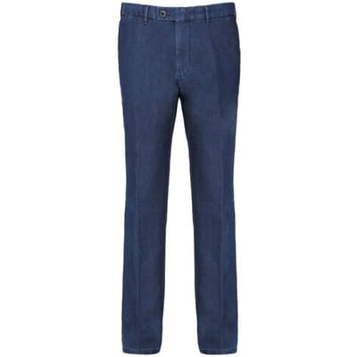Gardeur Bardo Flat-Front Jeans Navy / male