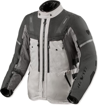 REV’IT! Sand 5 H2O Zilver Antraciet Motorjas - Maat XL - Jas