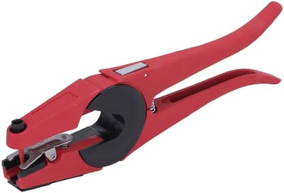 Cattle Oorlabel Pliers, Oorlabel Applicator voor Varkens, Schapen en Geiten, Hoogwaardige Veer, Vergrendelknop, Duurzaam Materiaal van Zinklegering en RVS