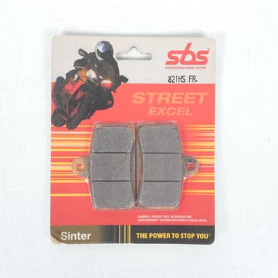 Plaquette de frein AV SBS pour moto Aprilia 125 RS4 2011 à 2019 821HS Neuf