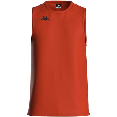 Kappa Ileo Mouwloos T-shirt Oranje S Man