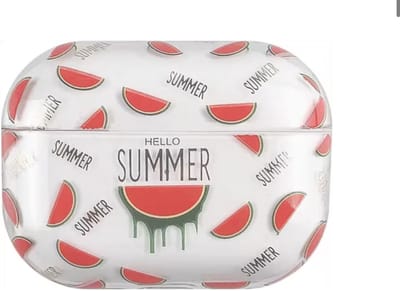 AirPods Pro Case "Hello Summer Watermeloen " - Airpods hoesje - Airpods case - Airpods Pro case - Airpod Pro hoesje