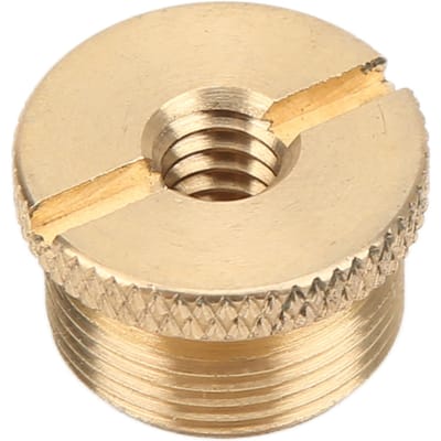 14 Vrouwelijk naar 58 Mannelijk Schroefadapter Oppervlakte Anodisatie Behandeling Duurzaam Mic Schroefdraad beige