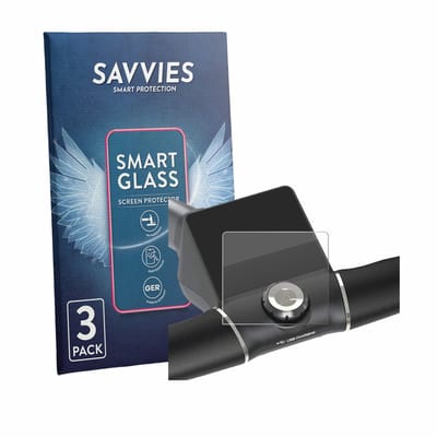 3 Stuks Savvies Screenprotector - geschikt voor Motocaddy M5 GPS Electric Trolley - beschermfolie glas transparant