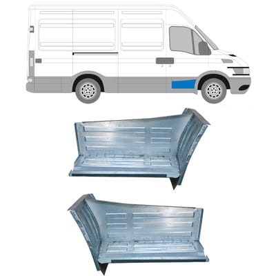 Reparatie voorste trap voor Iveco Daily 1999-2014 / Links + Rechts / Set