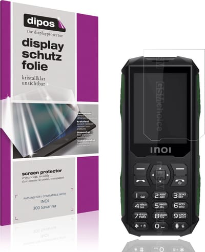 dipos – 4x Beschermfolie geschikt voor INOI 300 Savanna | Krasbestendige & heldere Screenprotector Ultra-Thin