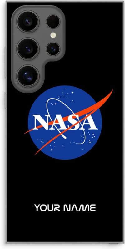 Gepersonaliseerd - Case Company® - Hoesje geschikt voor Samsung Galaxy S24 Ultra hoesje - NASA - Soft Cover Telefoonhoesje - Bescherming aan alle Kanten en Schermrand