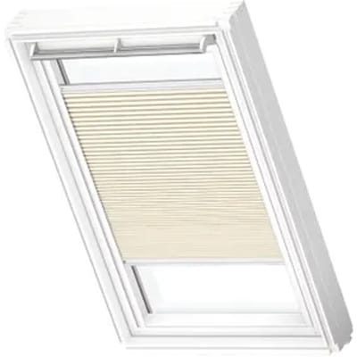 Velux Manueel Verduisterend Plisségordijn Fhc Ck02 1166swl Ivoor White Line