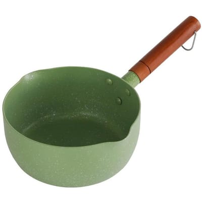 Casserole de Style Japonais Antiadhésive Lait Nouilles Soupe Casserole Pot de Cuisson pour Aliments pour Bébés Vert Avocat