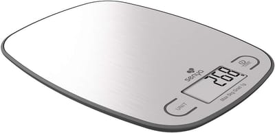 Digitale Keukenweegschaal - Precisie Weegschaal - Nauwkeurig Koken - Ultradun Ontwerp - 5 kg Capaciteit - Roestvrij Staal