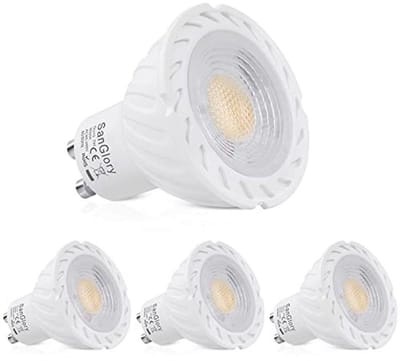 GU10 LED-lamp 7W Warmwit 3000K – Vervangt Halogeenlampen tot 70W – Energiebesparend met 680 Lumen