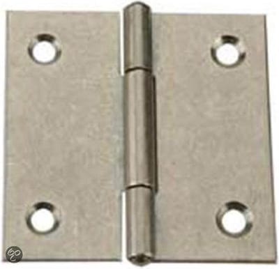 Vormann Scharnier RVS - 50 x 50 mm