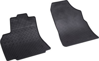 Automatten voor Citroën Berlingo 2 en Peugeot Partner 2 (2008-2018) - 2-delig - Rubber