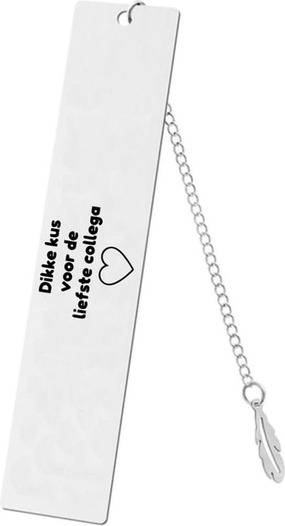 Akyol - dikke kus voor de liefste collega boekenlegger - Collega - beste collega - collega afscheid - vriendschap - leuk cadeau voor je collega om te geven