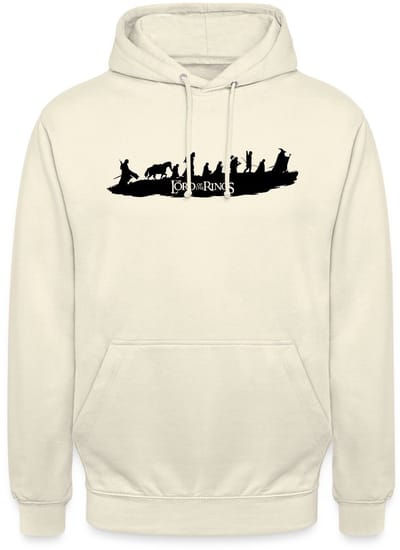 The Lord Of The Rings De Reisgenoten Van Frodo Hoodie Unisex