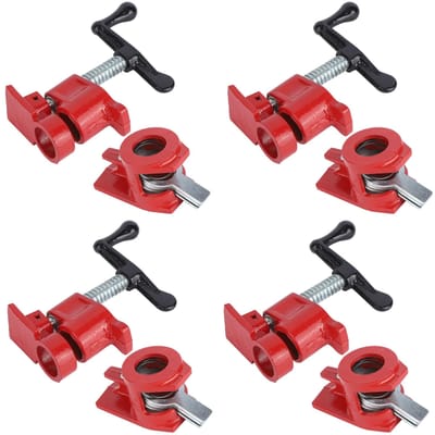 4 Sets 3 4 Snelontgrendelende Heavy Duty Brede Basis IJzer Hout Metaal Klem Set Houtbewerking Werkbank