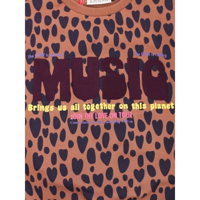 LOOXS Little Meisjes sweater - Maat 92 in de kleur beige van 98% Cotton 2% Elasthane - 2631-7307-676