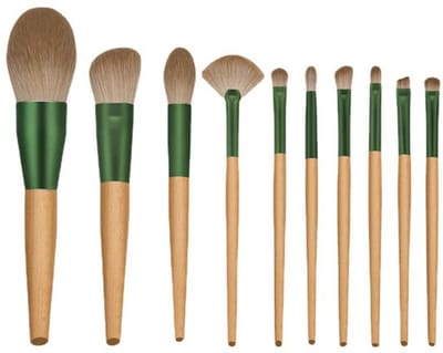 YUBBI Make Up Borstels - 10 delige Kwastenset - Professionele Makeup Kwasten - Visagie - Allround Makeup Brush Set