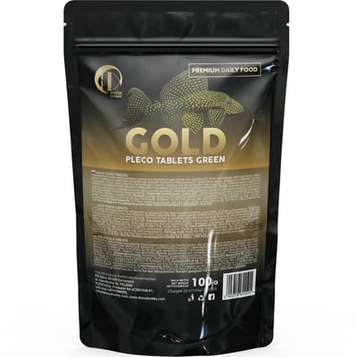 Premium Daily Food Gold - Pleco Tablets Green 200 gram