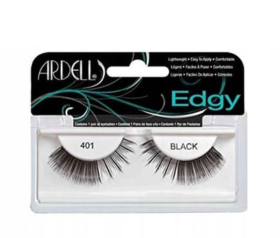 Ardell 401 - Kunstwimpers - Edgy Zwart, Natuurlijk Uiterlijk