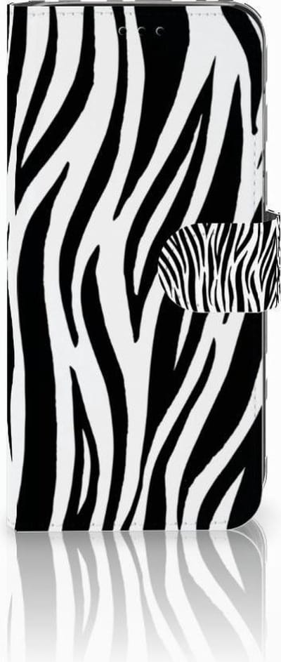 Boekhoesje voor Huawei P20 Lite Telefoonhoesje met Pasjes Zebra