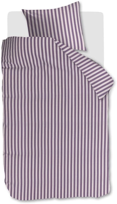 Beddinghouse Veya dekbedovertrek - Eenpersoons - 140 x 200/220 cm - Mauve