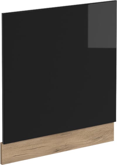 Vicco R-Line Frontpaneel – 60 cm zonder werkblad Zwart hoogglans