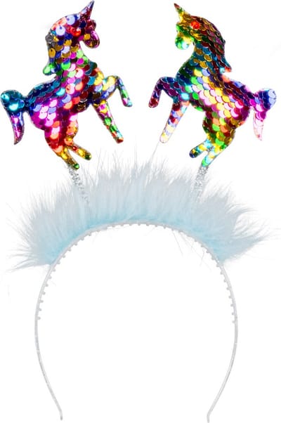 Boland - Diadeem Eenhoorns - Één maat - Volwassenen - Vrouwen - Fantasy - Unicorn