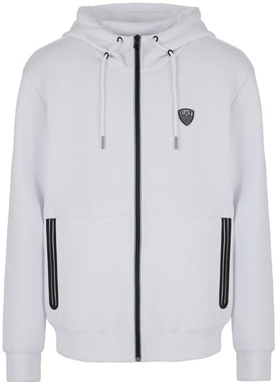 Ea7 Emporio Armani 8npm20 Sweatshirt Met Rits Wit S Man